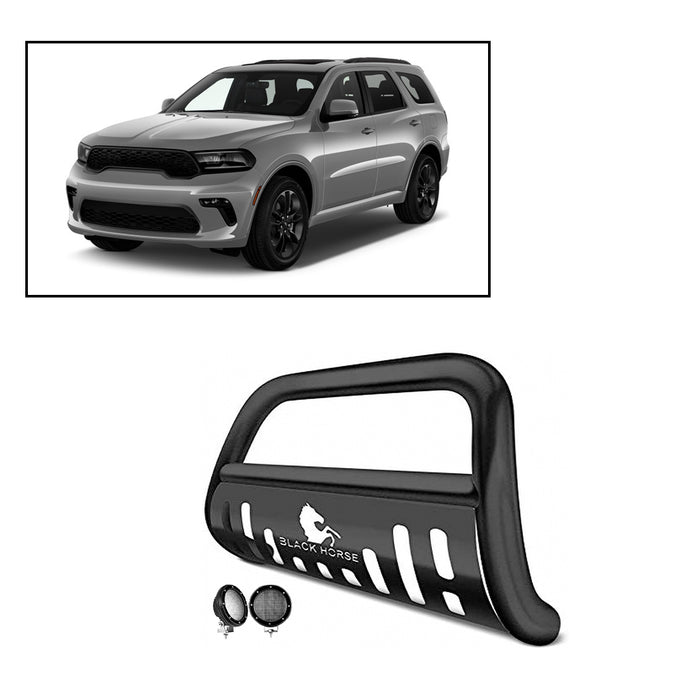 Black Horse Off Road BBDG700A-SP-PLFB Black Steel Skid Plate - Truck Part Superstore
