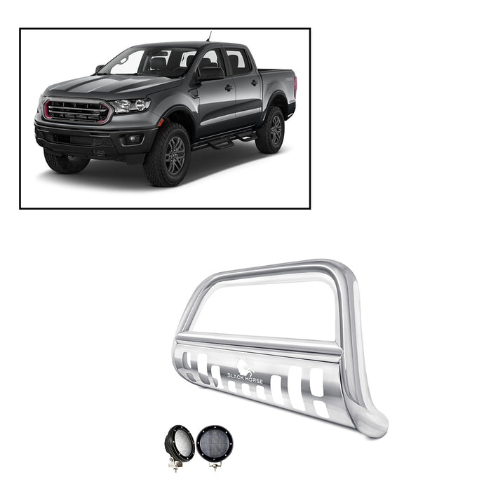 Black Horse Off Road BBFO100-SP-PLFB Stainless Steel Stainless Steel Skid Plate - Truck Part Superstore
