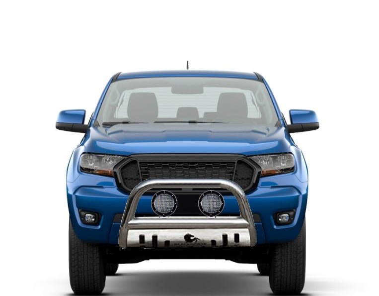 Black Horse Off Road BBFO100-SP-PLFB Stainless Steel Stainless Steel Skid Plate - Truck Part Superstore