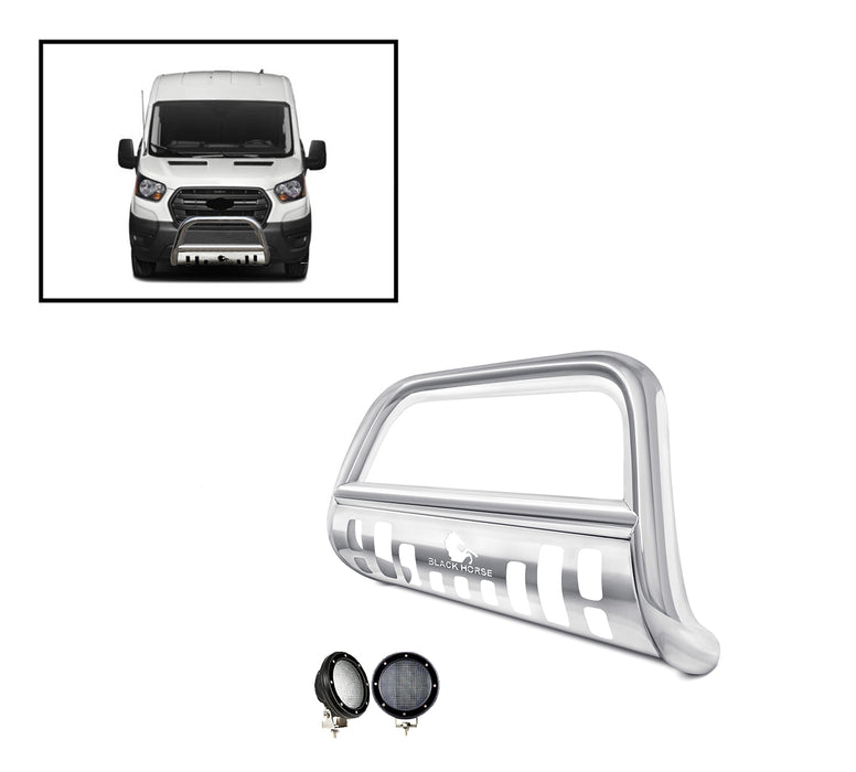 Black Horse Off Road BBFOTR-SP-PLFB Stainless Steel Stainless Steel Skid Plate - Truck Part Superstore