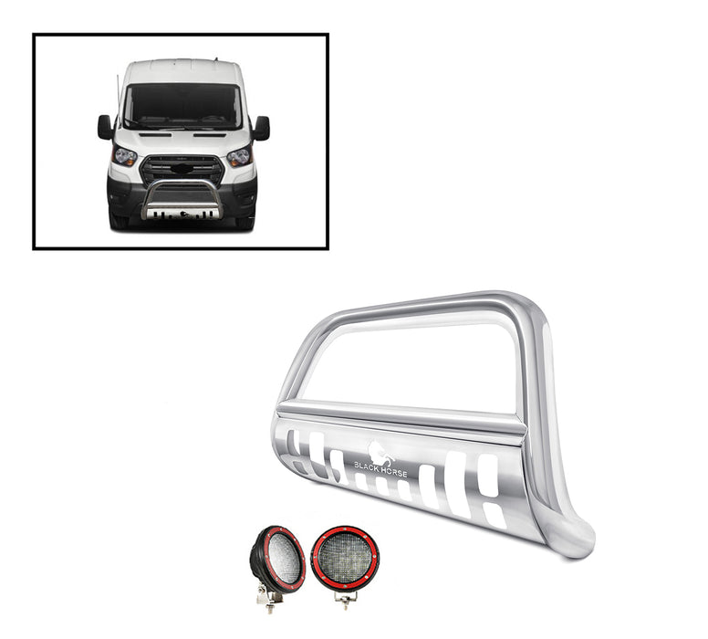 Black Horse Off Road BBFOTR-SP-PLFR Stainless Steel Stainless Steel Skid Plate - Truck Part Superstore