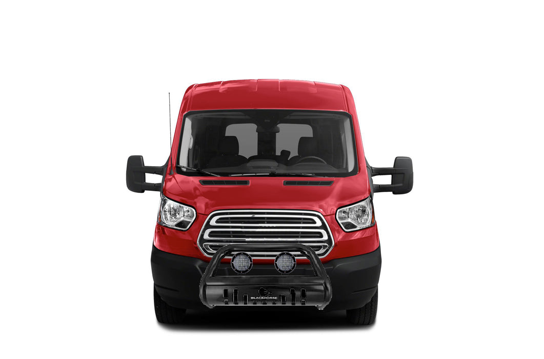 Black Horse Off Road BBFOTRA-SP-PLFB Black Steel Skid Plate - Truck Part Superstore