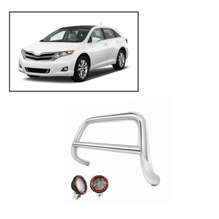 Black Horse Off Road BBGMVZSS-PLFR Stainless Steel Stainless Steel No skid plate - Truck Part Superstore