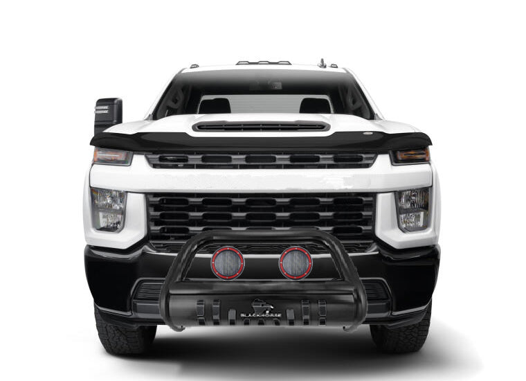 Black Horse Off Road BBGT30A-SP-PLFR Black Steel Skid Plate - Truck Part Superstore