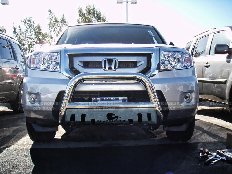 Black Horse Off Road BBH1409-SP Stainless Steel Stainless Steel Skid Plate - Truck Part Superstore