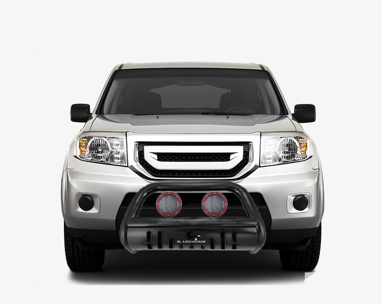 Black Horse Off Road BBH1409A-SP-PLFR Black Steel Skid Plate - Truck Part Superstore