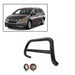 Black Horse Off Road BBHO1A-PLFR Black Steel No skid plate - Truck Part Superstore