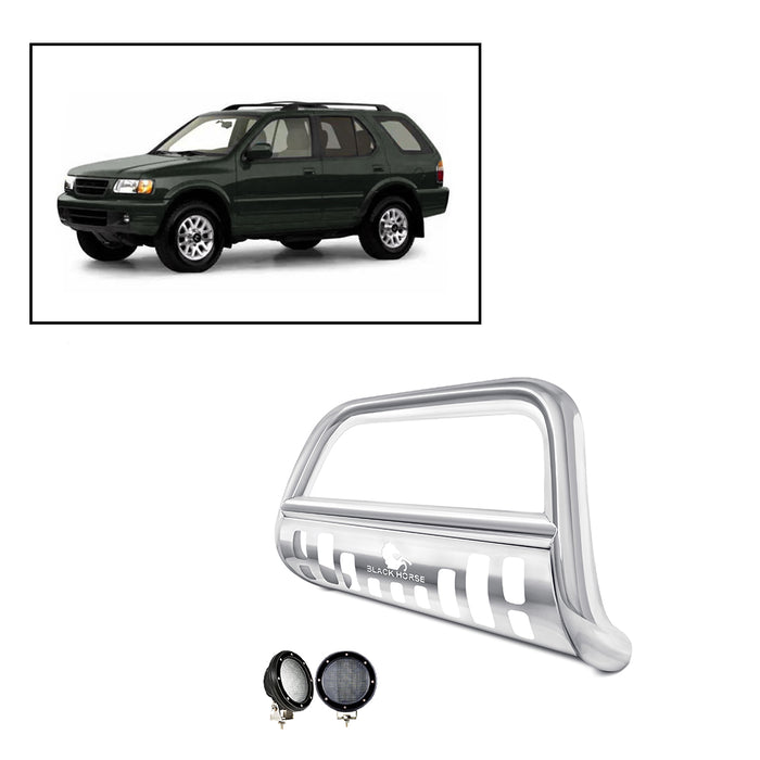 Black Horse Off Road BBHOPAS-SP-PLFB Stainless Steel Stainless Steel Skid Plate - Truck Part Superstore