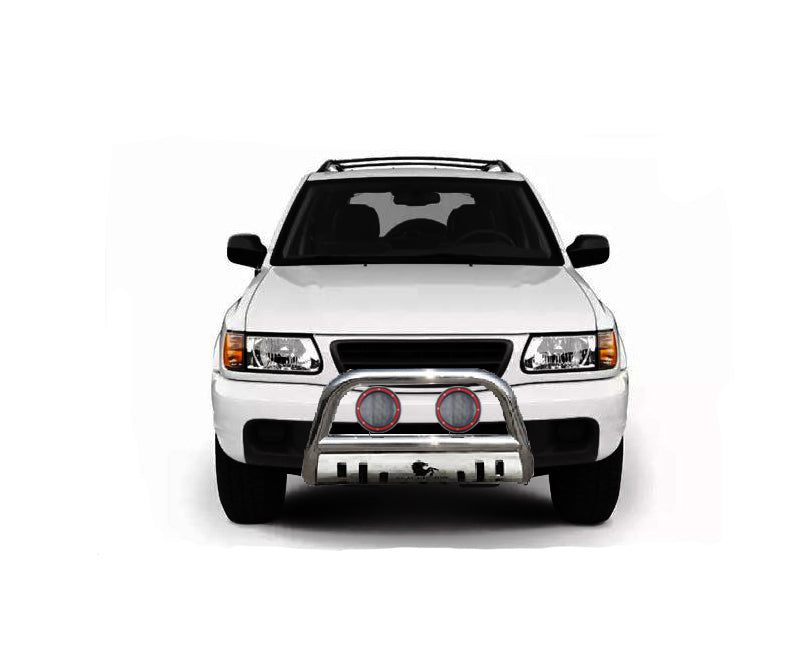 Black Horse Off Road BBHOPAS-SP-PLFR Stainless Steel Stainless Steel Skid Plate - Truck Part Superstore