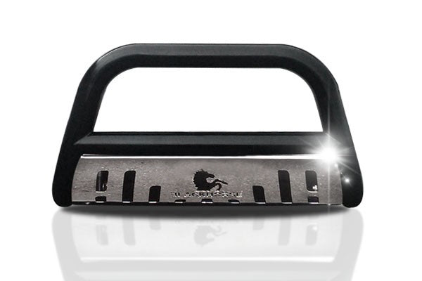 Black Horse Off Road BBHOPASBS-SP Black Steel Skid Plate - Truck Part Superstore
