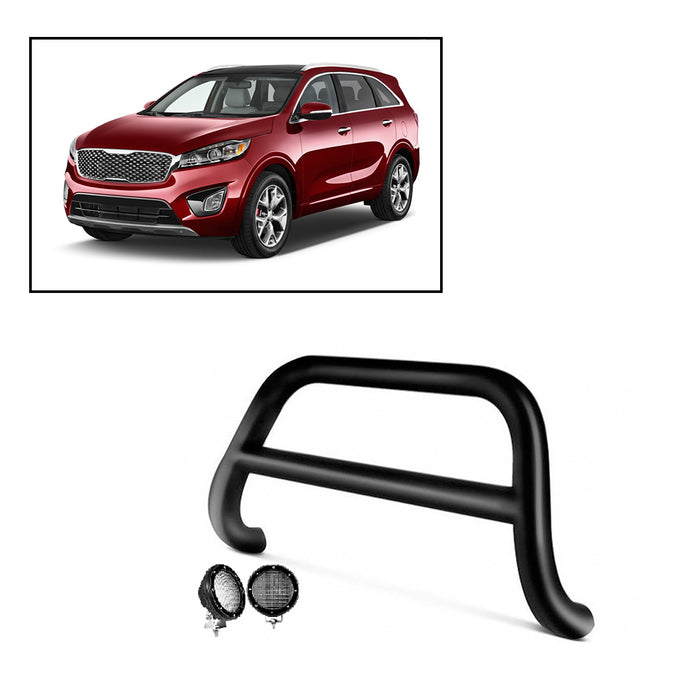 Black Horse Off Road BBHYSA13A-PLFB Black Steel No skid plate - Truck Part Superstore