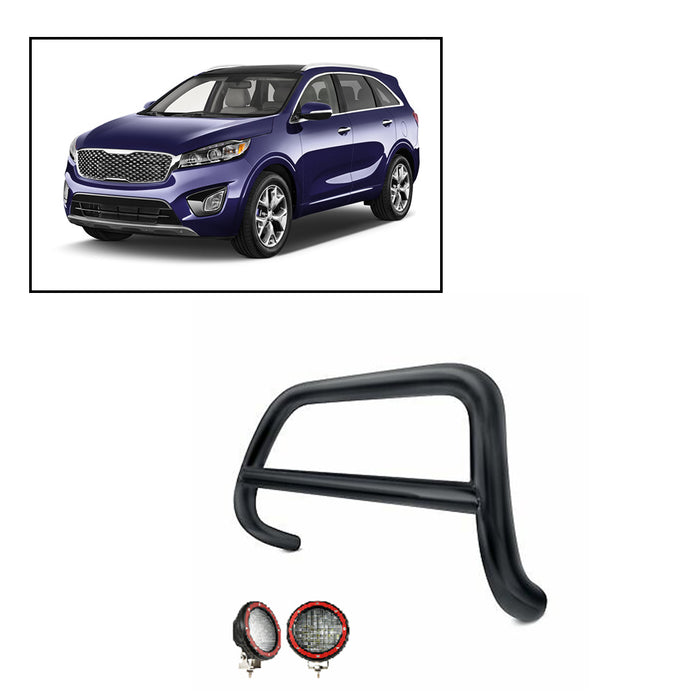 Black Horse Off Road BBHYSA13A-PLFR Black Steel No skid plate - Truck Part Superstore