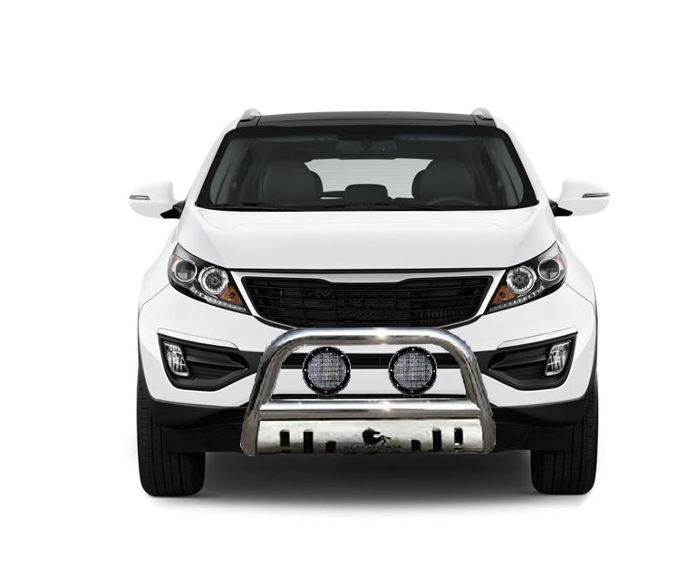 Black Horse Off Road BBHYTU-SP-PLFB Stainless Steel Stainless Steel Skid Plate - Truck Part Superstore