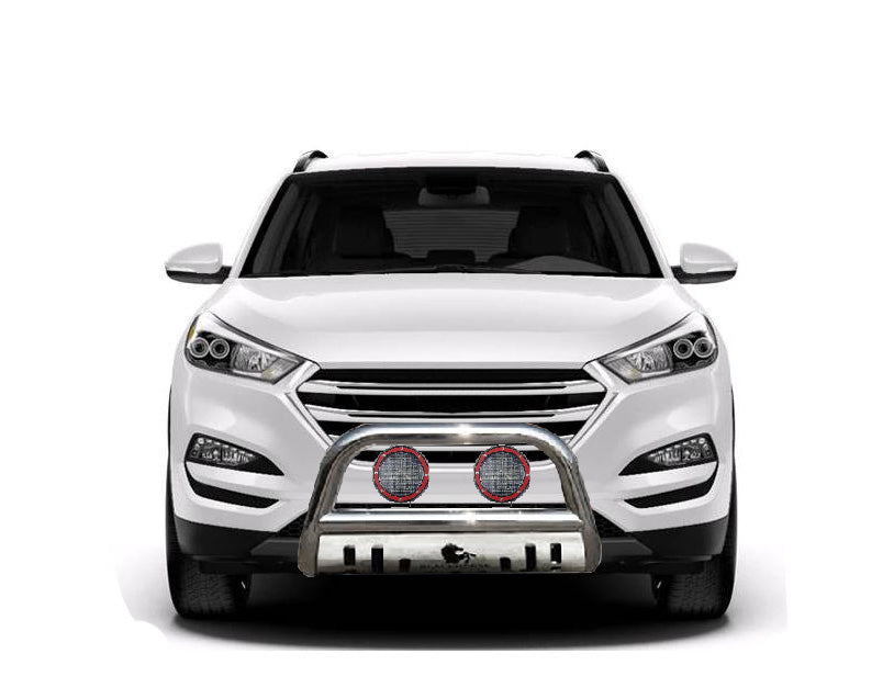 Black Horse Off Road BBHYTU-SP-PLFR Stainless Steel Stainless Steel Skid Plate - Truck Part Superstore
