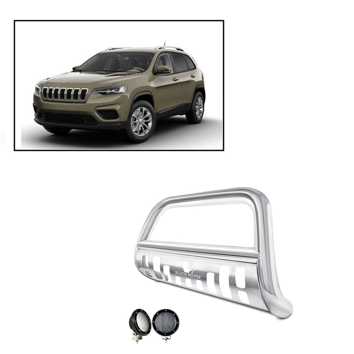 Black Horse Off Road BBJPCE-SP-PLFB Stainless Steel Stainless Steel Skid Plate - Truck Part Superstore