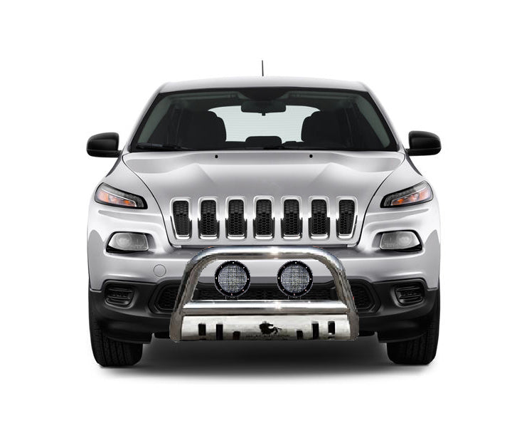 Black Horse Off Road BBJPCE-SP-PLFB Stainless Steel Stainless Steel Skid Plate - Truck Part Superstore