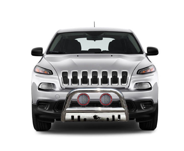 Black Horse Off Road BBJPCE-SP-PLFR Stainless Steel Stainless Steel Skid Plate - Truck Part Superstore