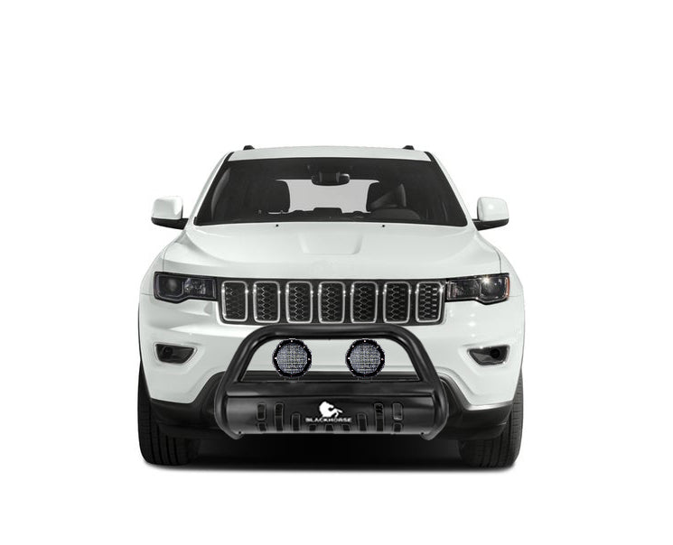 Black Horse Off Road BBJPCEA-SP-PLFB Black Steel Skid Plate - Truck Part Superstore