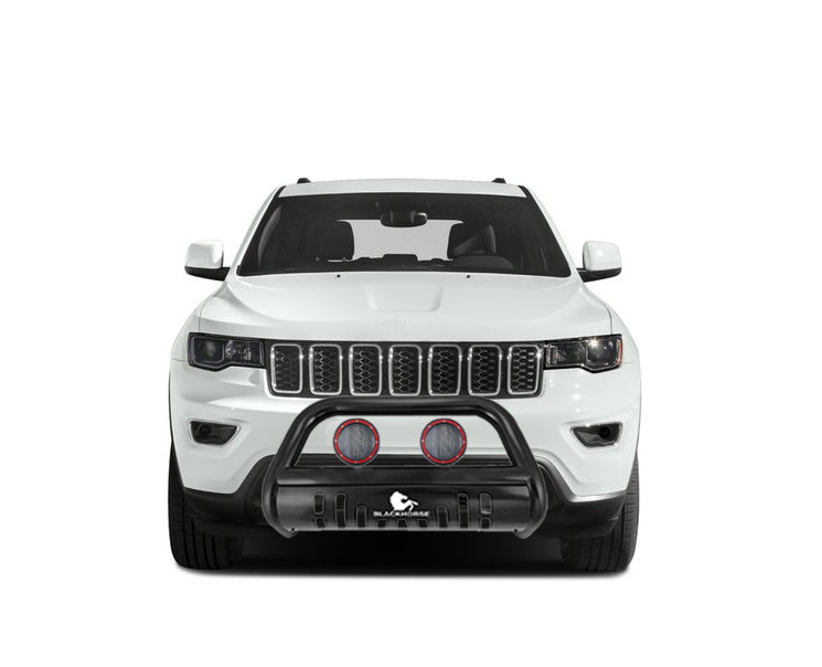 Black Horse Off Road BBJPCEA-SP-PLFR Black Steel Skid Plate - Truck Part Superstore