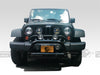 Black Horse Off Road BBJPWR11A-SP Semi-Gloss Black Steel Skid Plate - Truck Part Superstore
