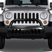 Black Horse Off Road BBJPWRA-SP Black Steel Skid Plate - Truck Part Superstore