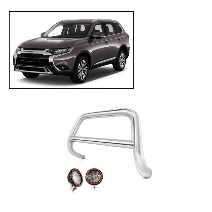 Black Horse Off Road BBMIOUSS-PLFR Stainless Steel Stainless Steel No skid plate - Truck Part Superstore