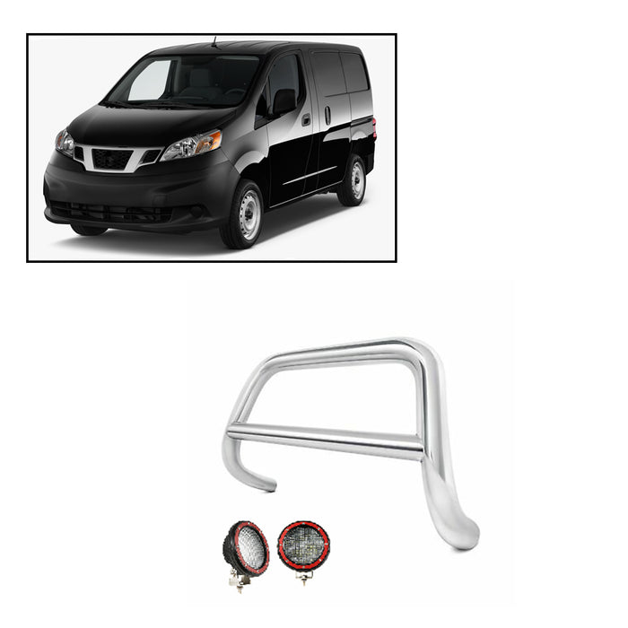Black Horse Off Road BBNINV200SS-PLFR Stainless Steel Stainless Steel No skid plate - Truck Part Superstore