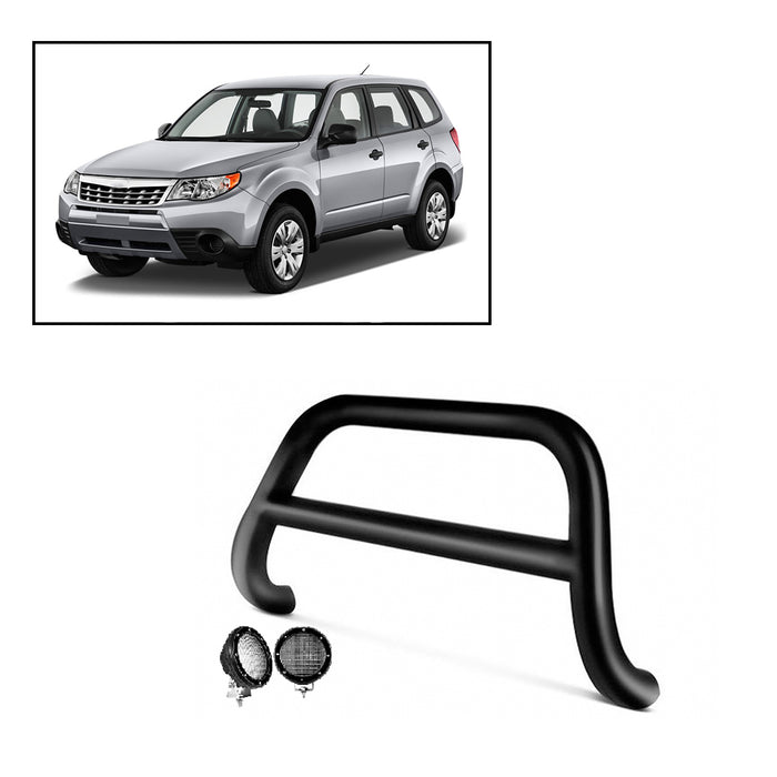 Black Horse Off Road BBSU01A-PLFB Black Steel No skid plate - Truck Part Superstore