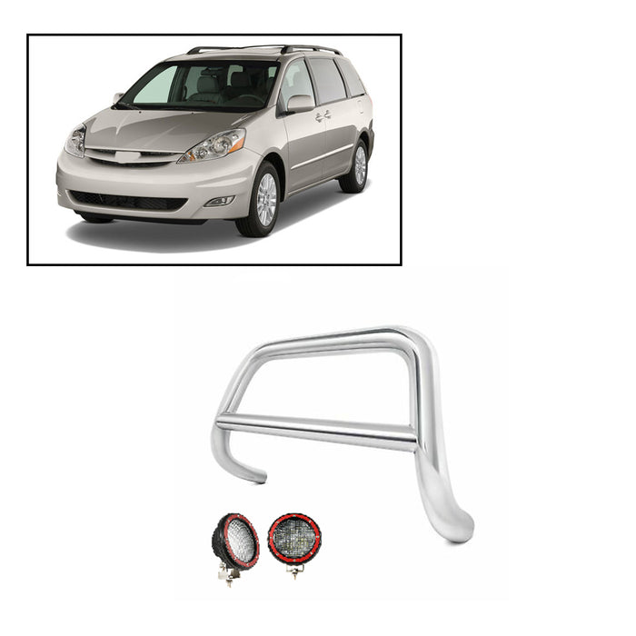 Black Horse Off Road BBTY916SS-PLFR Stainless Steel Stainless Steel No skid plate - Truck Part Superstore
