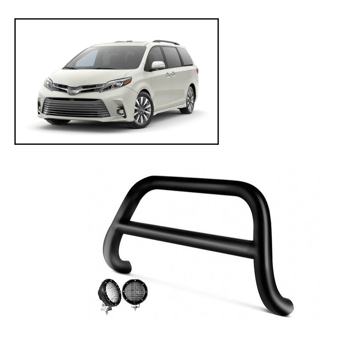 Black Horse Off Road BBTY918A-PLFB Black Steel No skid plate - Truck Part Superstore