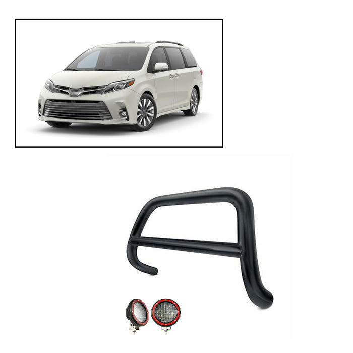 Black Horse Off Road BBTY918A-PLFR Black Steel No skid plate - Truck Part Superstore