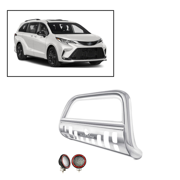 Black Horse Off Road BBTY920-SP-PLFR Stainless Steel Stainless Steel Skid Plate - Truck Part Superstore