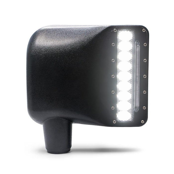 DV8 Offroad BCME27W3W Jeep JK LED Mirrors w/Turn Signal Option 07-18 Wrangler JK DV8 Offroad - Truck Part Superstore