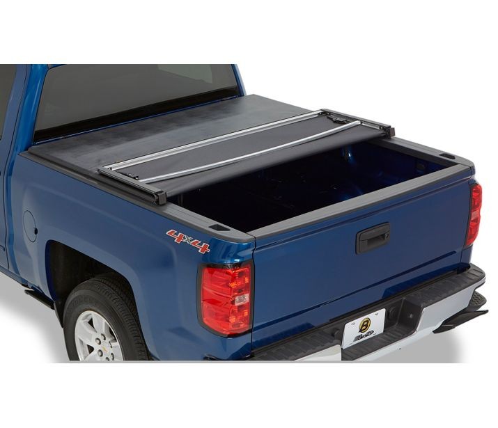 Bestop 16146-01 EZ-Fold Soft Tonneau - 05-21 Frontier; For 5 ft. bed - Truck Part Superstore