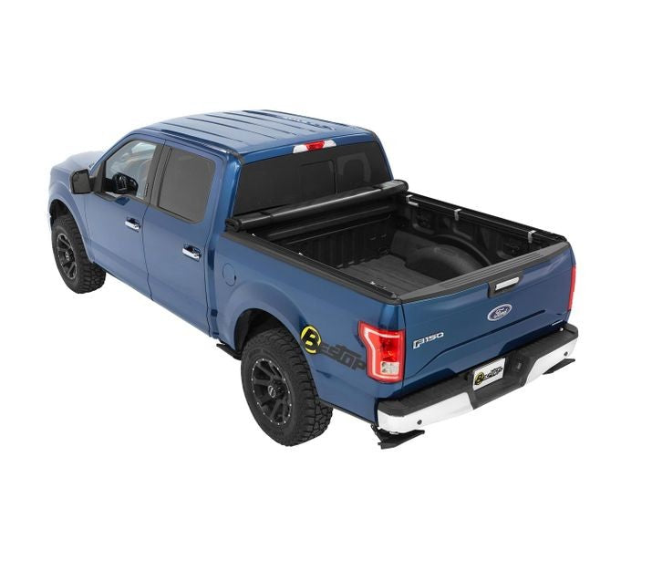 Bestop 19222-01 EZ-Roll Soft Tonneau - 17-21 F-250/F-350 Super Duty; For 6.8 ft. bed - Truck Part Superstore