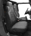 Bestop 29226-09 Seat Covers - 97-02 Wrangler TJ; Front (Charcoal / Gray) - Truck Part Superstore