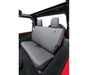 Bestop 29282-09 Seat Covers - 07-18 Wrangler JK 2-Door; Rear (Charcoal) - Truck Part Superstore
