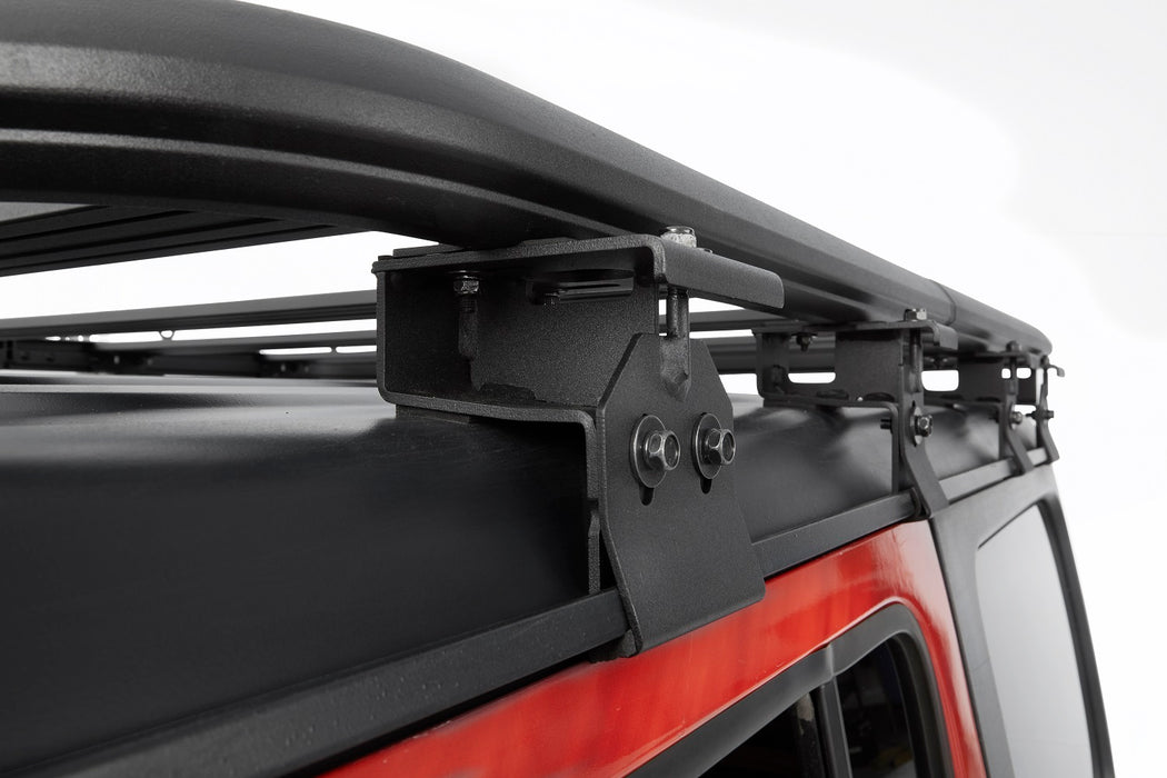 Bestop 41471-01 Hardtop Roof Rack - '18-23 Wrangler JL 4-Door (Black) - Truck Part Superstore