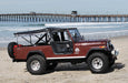 Bestop 51403-01 Tigertop - '48-53 CJ3A / M38 (Black Crush) - Truck Part Superstore