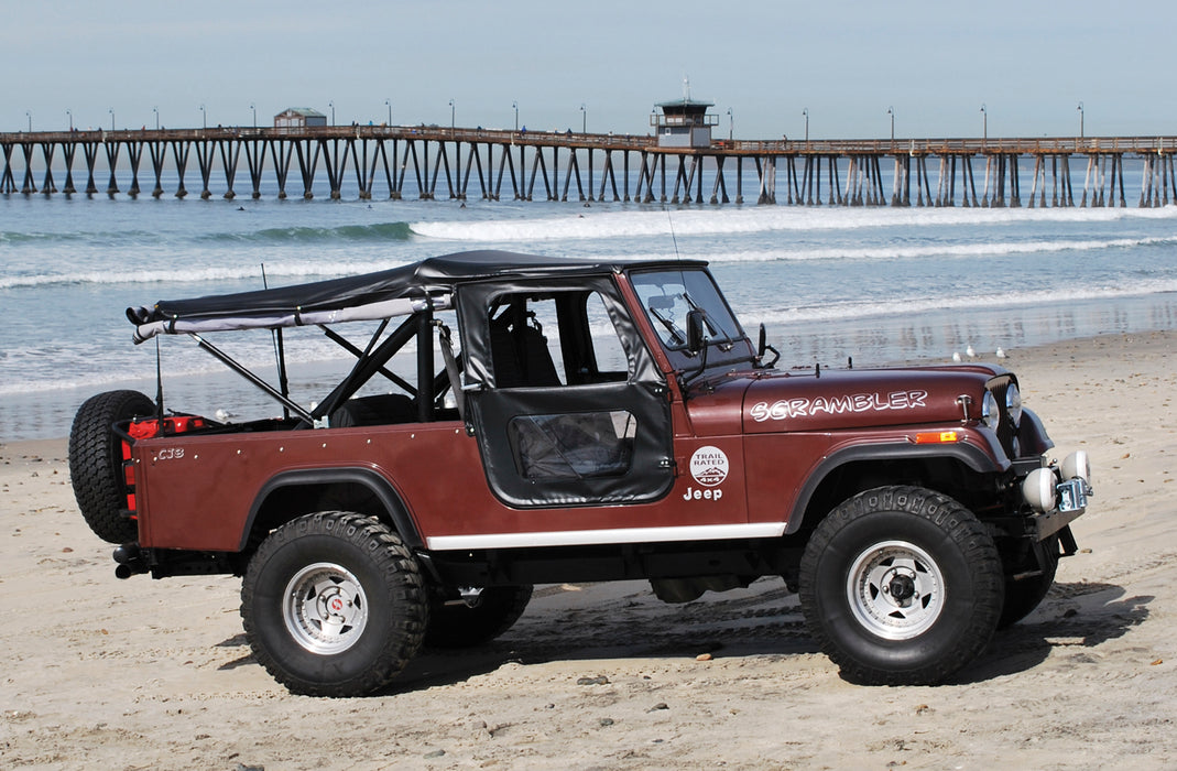 Bestop 51404-01 Tigertop - '53-64 CJ3B (Black Crush) - Truck Part Superstore
