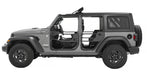 Bestop 51741-01 Element Doors - '20-22 Gladiator / '18-22 Wrangler JL 4-Door (Rear; Matte Black) - Truck Part Superstore
