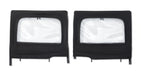 Bestop 51743-17 HighRock 4x4(TM) Element(TM) Upper Fabric Half Doors - Truck Part Superstore