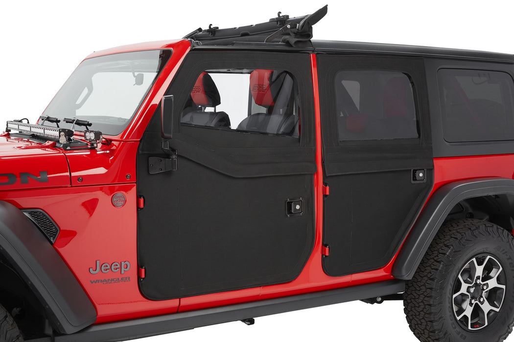 Bestop 51751-17 Full 2-Piece Fabric Doors - Truck Part Superstore