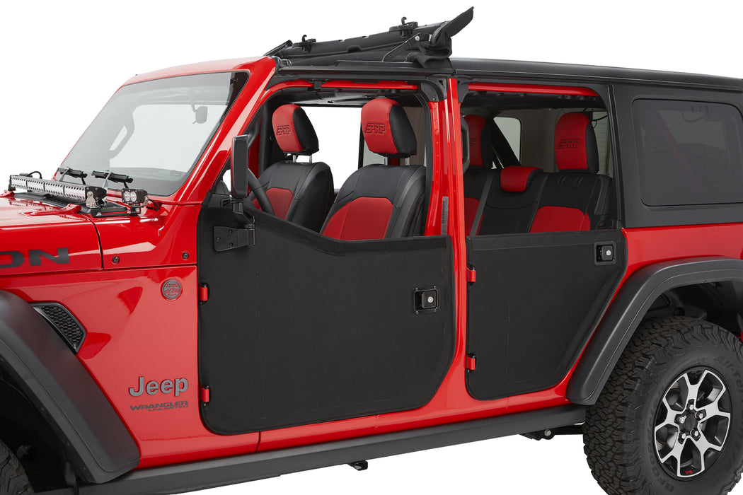 Bestop 51751-35 Full 2-Piece Fabric Doors - Truck Part Superstore