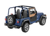 Bestop 51787-37 Upper Door Sliders - '97-06 Wrangler TJ (Spice; Dual Sliding Window) - Truck Part Superstore