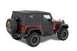Bestop 51798-35 Full Fabric Doors - '07-18 Wrangler JK; (Front Doors; Black Diamond) - Truck Part Superstore