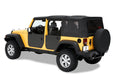 Bestop 51804-01 Element Panels - '07-18 Wrangler JK 4-Door (Rear Doors; Black) - Truck Part Superstore