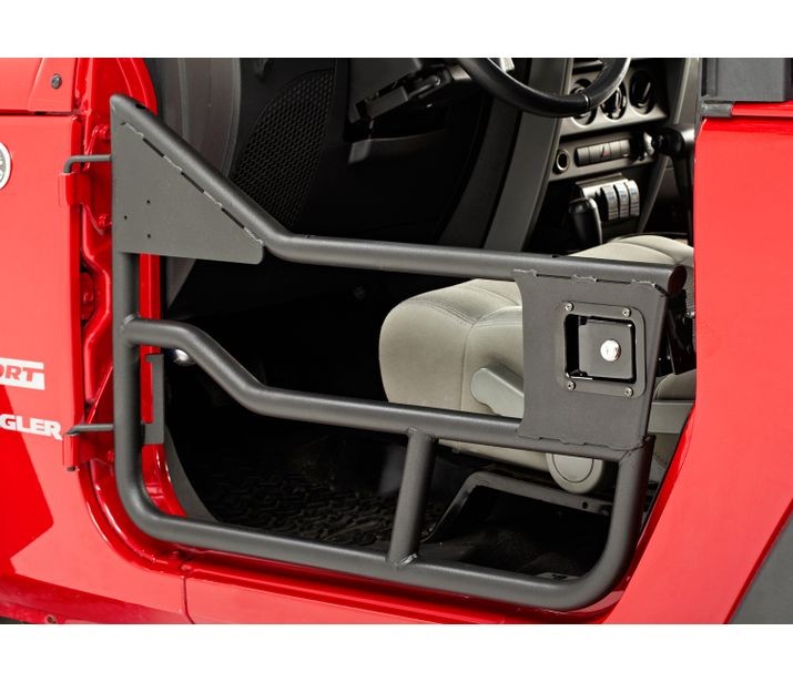 Bestop 51826-01 Element Doors - '07-18 Wrangler JK (Front Doors; Matte Black) - Truck Part Superstore