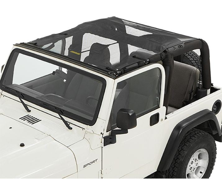Bestop 52404-11 Sun Safari Bikini - '97-06 Wrangler TJ Exc. Unlimited (Mesh) - Truck Part Superstore