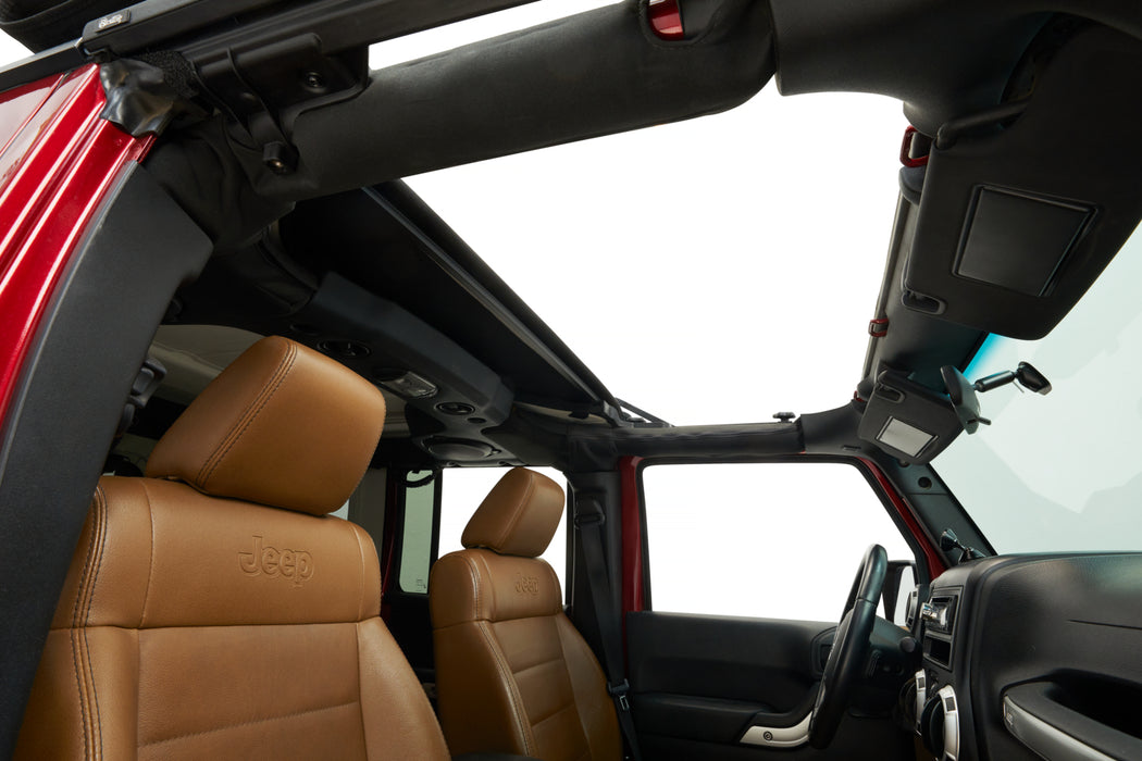 Bestop 52453-17 Sunrider for Hardtop - '07-18 Wrangler JK (Black Twill) - Truck Part Superstore